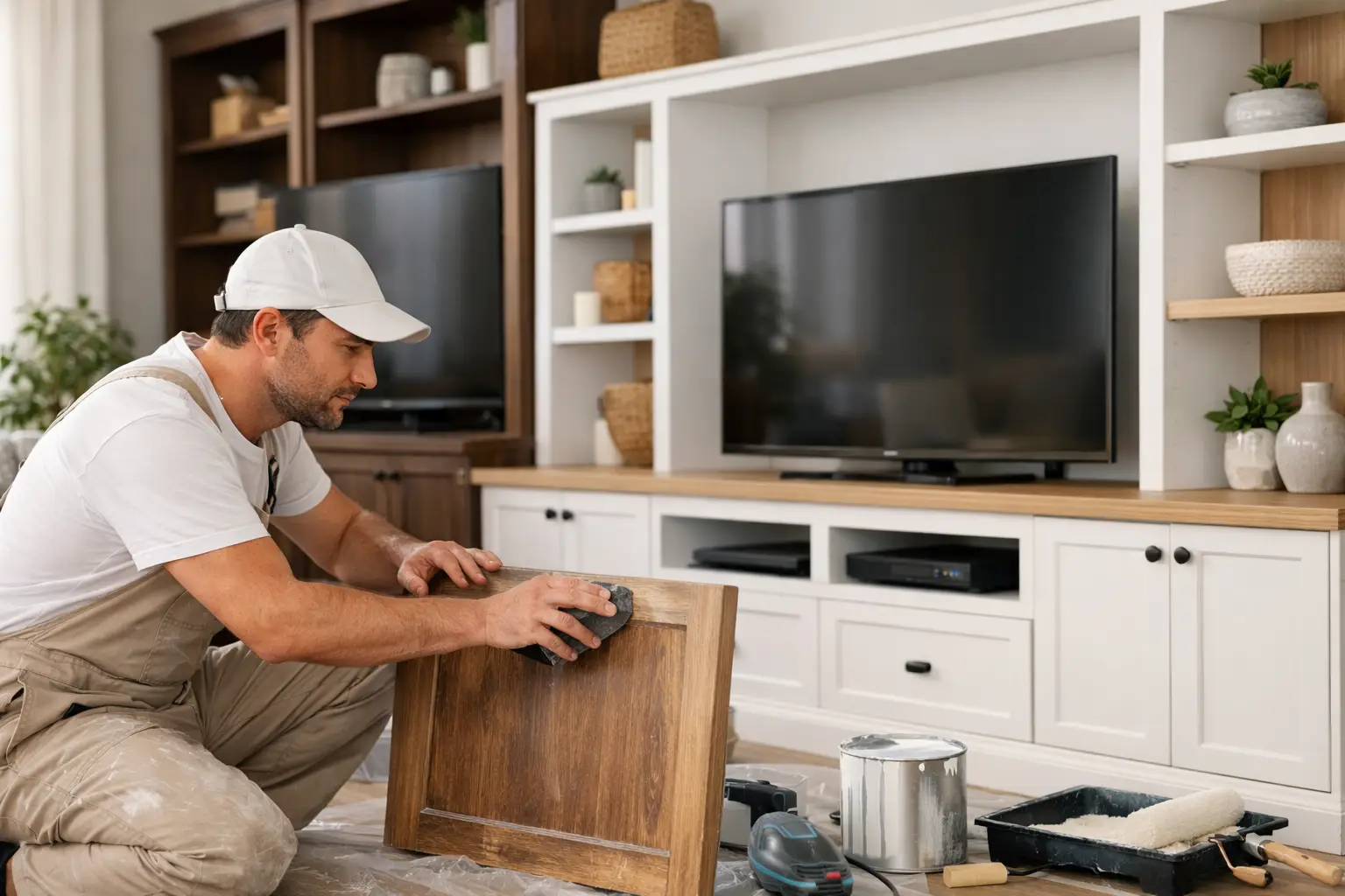 8 Best Refinishing Ideas for an Entertainment Center